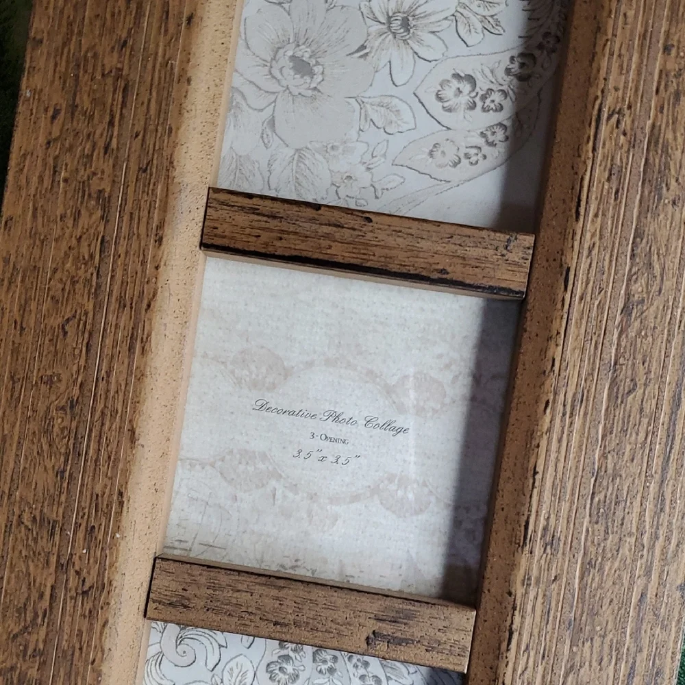 Rustic Brown Hanging Photo Frame‎